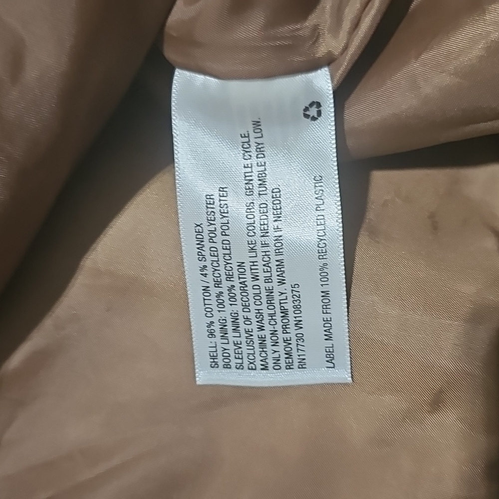 NWT Universal Thread Utility Jacket Canvas Zip & … - image 7